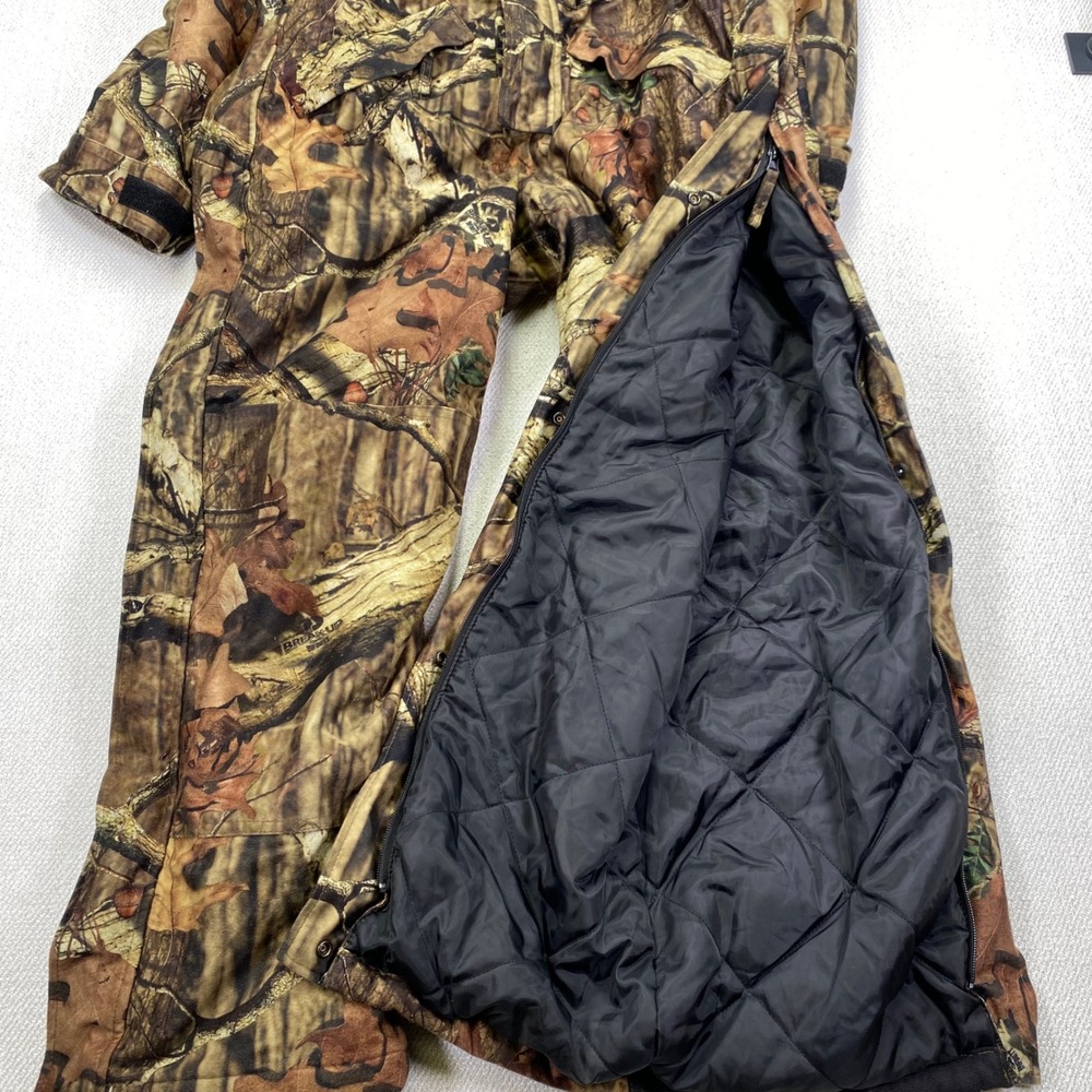 10X Hunting Coveralls Mens M Mossy Oak Break-Up Infinity Insulated Camo Read - Picture 13 of 16